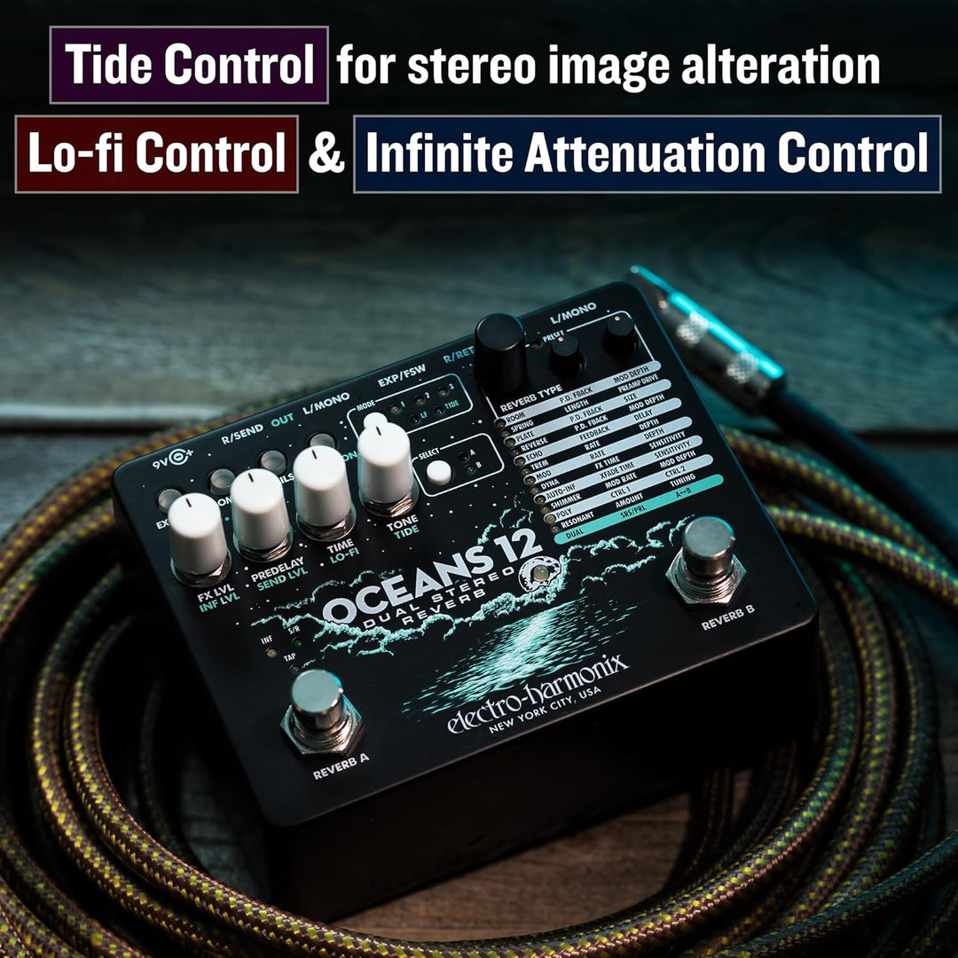 Electro Harmonix Oceans 12 Reverb