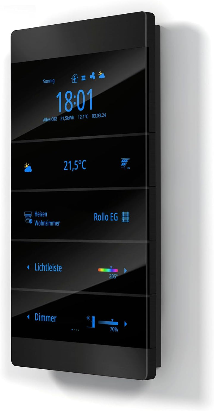 MeTa² Premium Raumkontroller (Schwarz), Schwarz