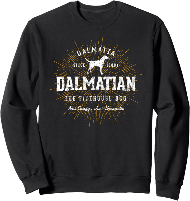 Vintage Retro Dalmatiner Sweatshirt