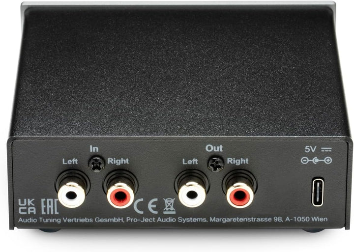 Pro-Ject Head Box E Mikro High End Kopfhörerverstärker (Silber), Silber