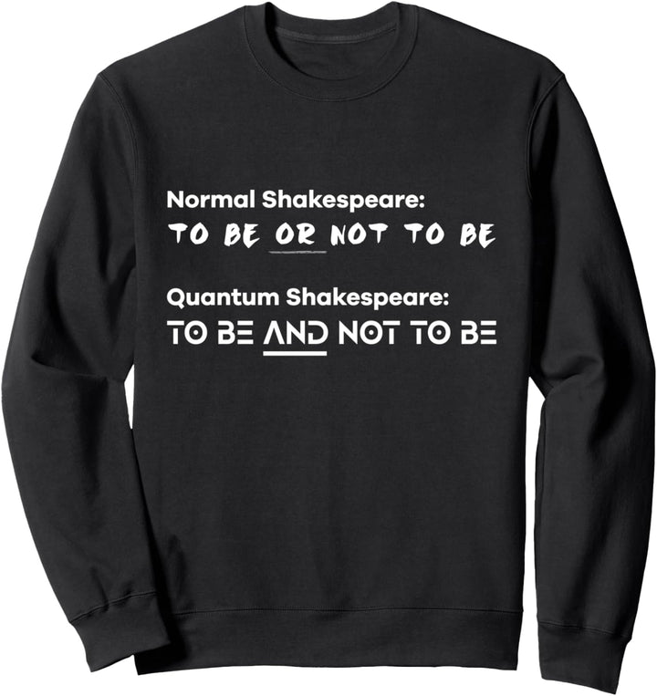 Lustiges Quantenphysik Quantum Computing Schrodinger Katze Sweatshirt