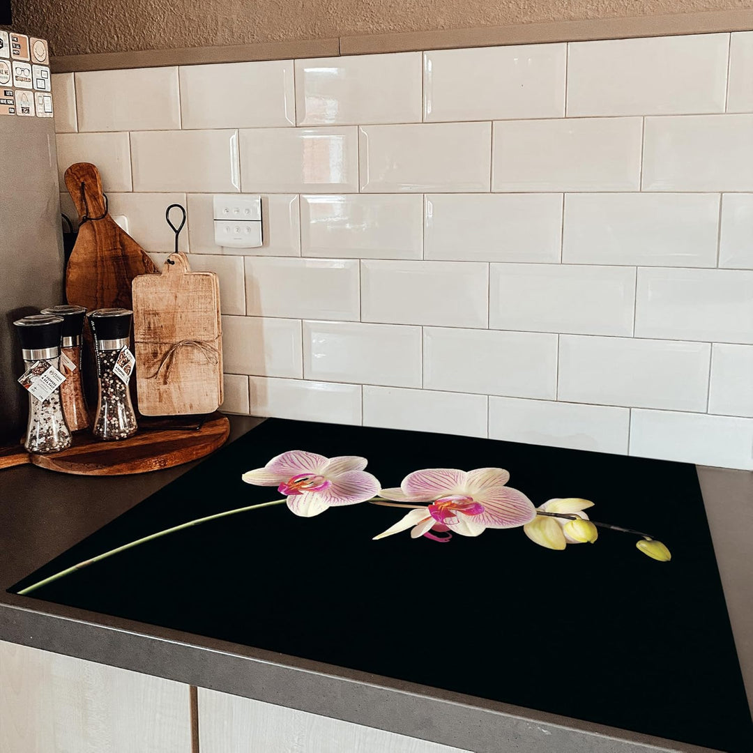 KitchenYeah© Herdabdeckplatte Einteilig Ceranfeld Abdeckplatte für Induktionsschutz Ceranfeldabdecku