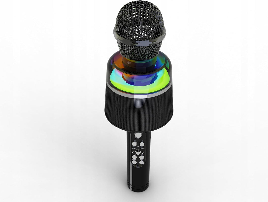 Gembird kabelloses Bluetooth Karaoke-Mikrofon - wiederaufladbar, ideal für Partys, Heimgebrauch und