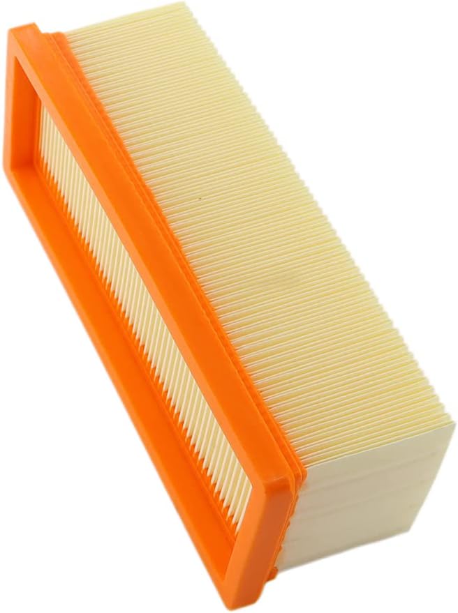 MCHNIC 2x Flachfaltenfilter Filter für Kärcher 2501, 2501 TE, 2601, 2601 plus, 2701, 2701TE, 2801, 2