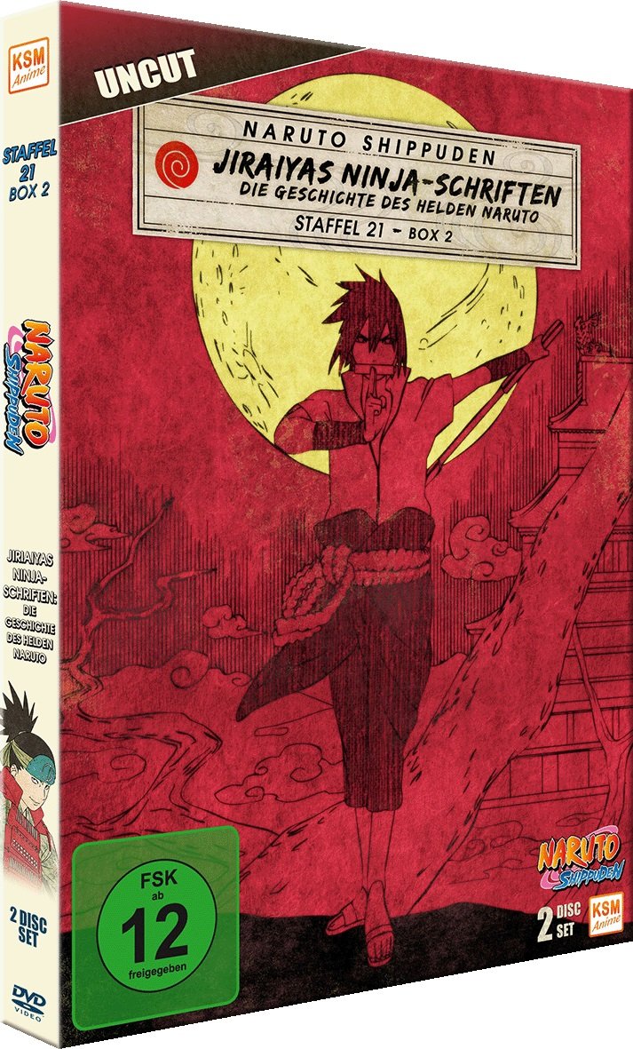 Naruto Shippuden - Staffel 21.2: Folgen 662-670 - Uncut [2 DVDs], DVD