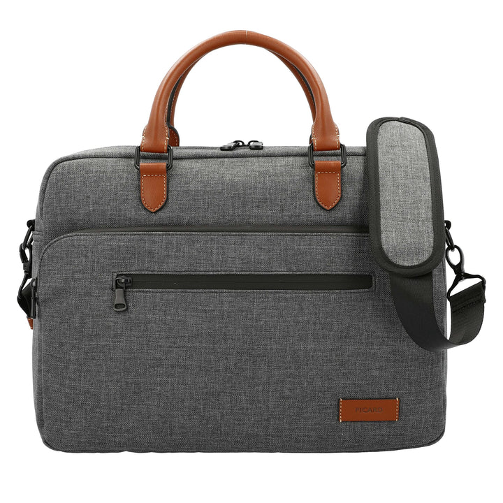 Picard Unisex Go Eco Aktentasche (1er Pack) Einheitsgrösse Anthrazit, Einheitsgrösse Anthrazit