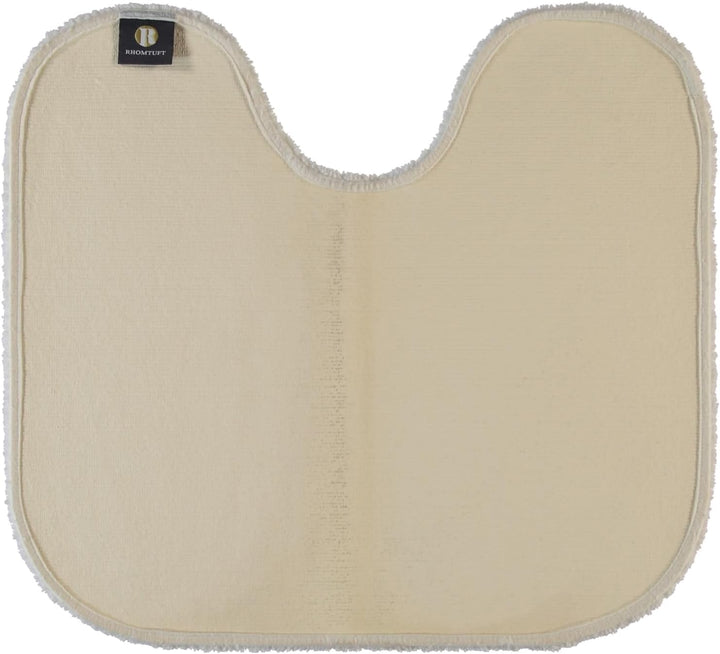 Rhomtuft Badematte Aspect, Farbe: weiss, Grösse: 55x60cm Toilettenvorlage mit Ausschnitt 55x60 cm, T