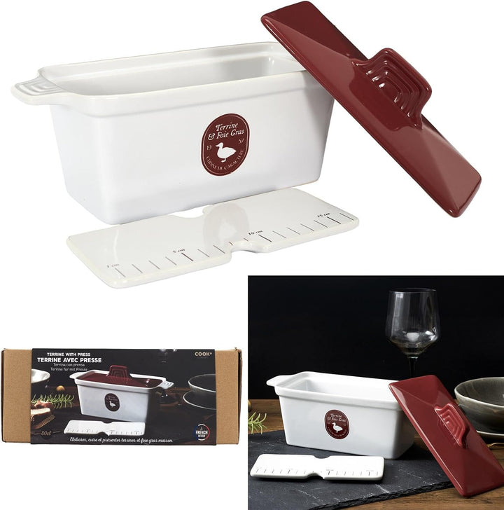 COOK CONCEPT Terrine mit Foie Gras Press