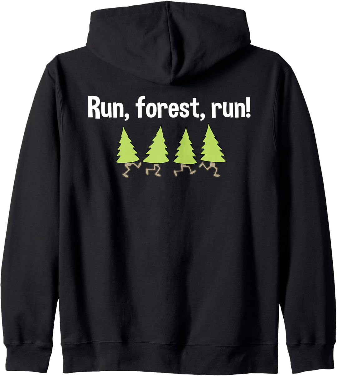 Lustiges - Run, forest, run! Kapuzenjacke