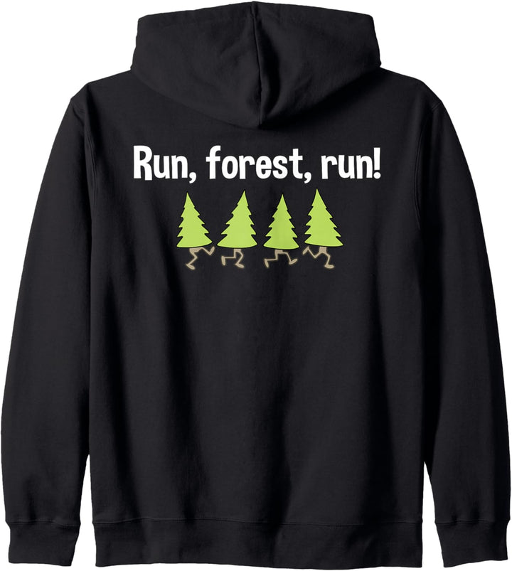 Lustiges - Run, forest, run! Kapuzenjacke