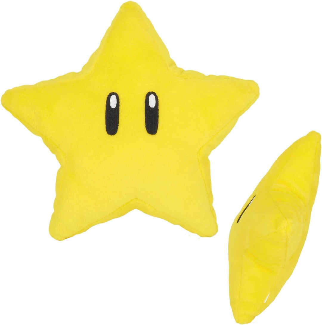 Nintendo Together+ – Super Mario Plüschfigur – Super-Stern 18 cm