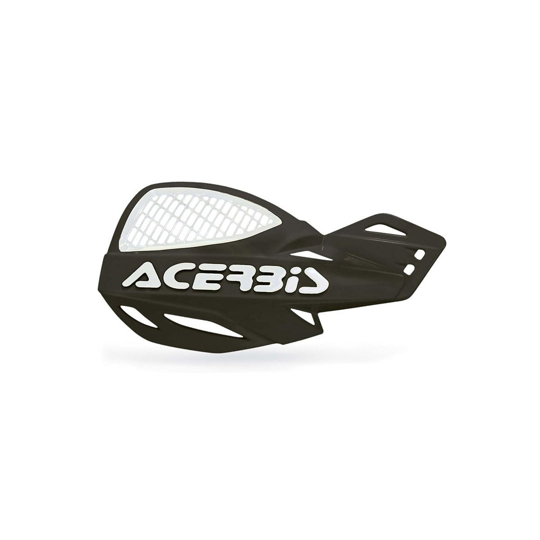 Acerbis Uniko Handprotektoren, belüftet Schwarz, Schwarz