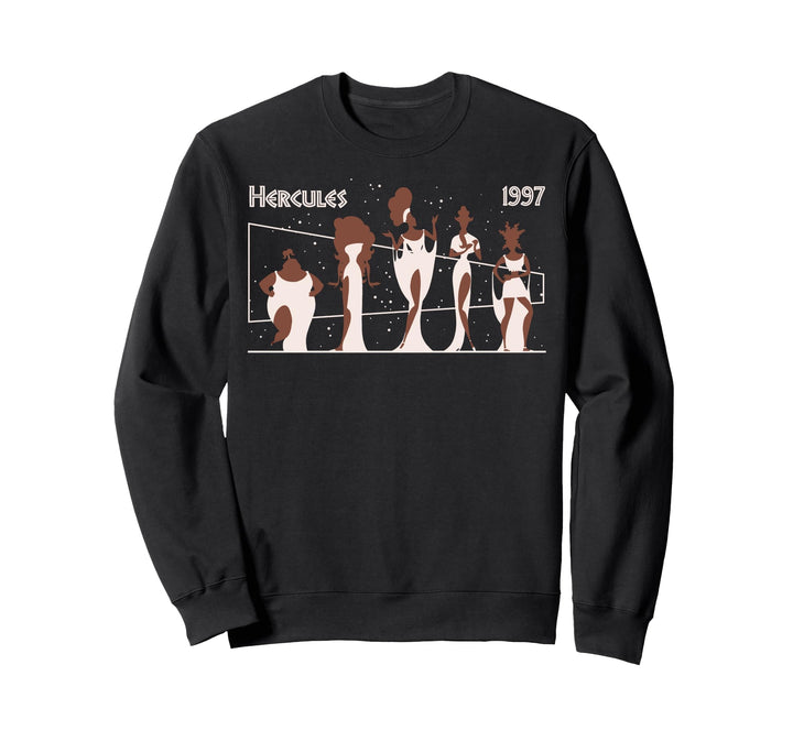 Disney Hercules 1997 Muses Portrait Constellation Sweatshirt