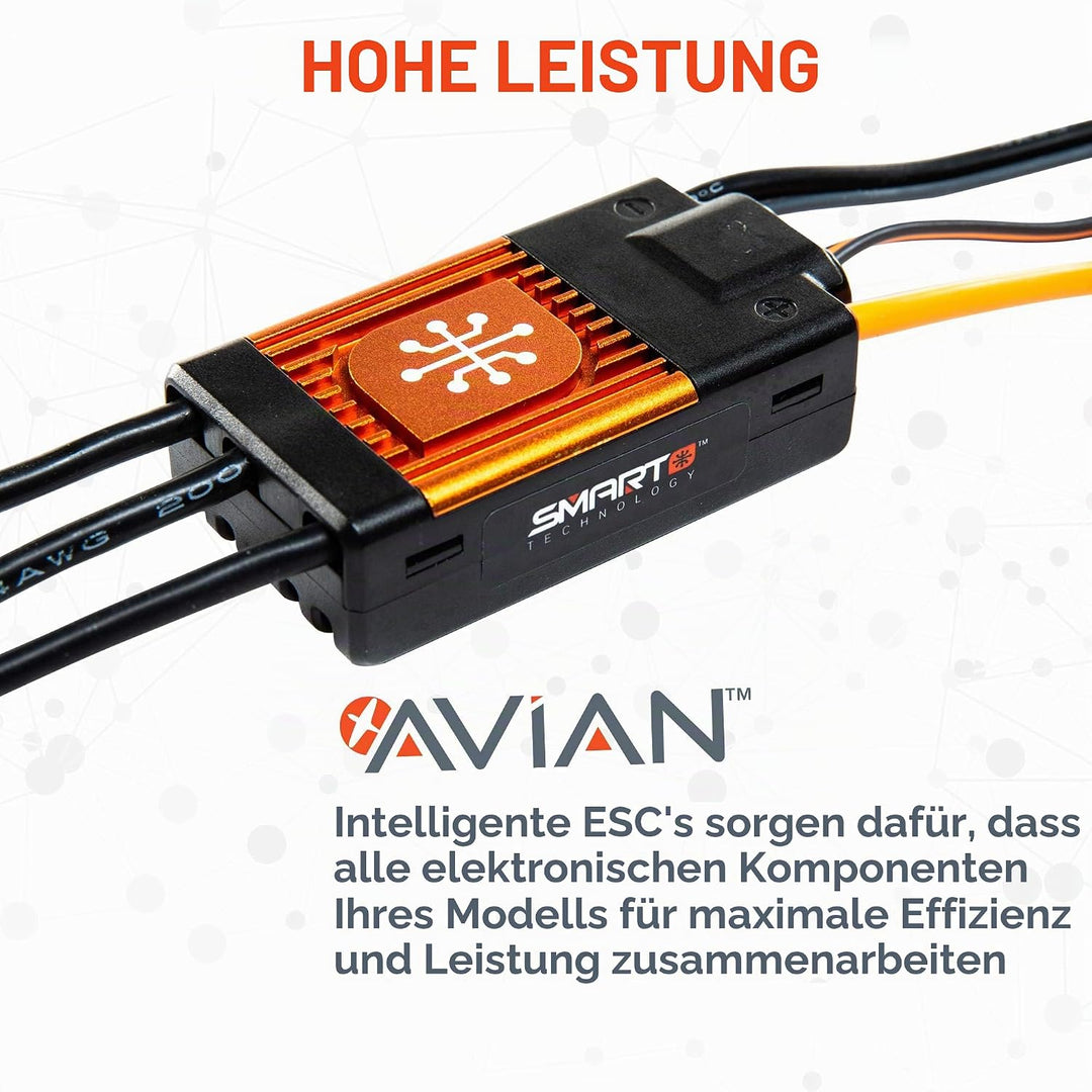 Avian Brushless Smart ESC, 45 A, 3S-6S