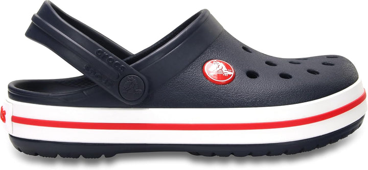 Crocs Unisex Kinder Crocband T Clog Navy Red 19/20 EU, Navy Red 19/20 EU