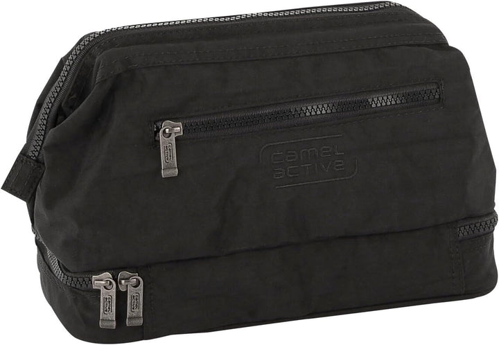 camel active bags Journey Herren Kulturtasche Kulturbeutel Schwarz 26,5 x 12,5 x 16 Schwarz, 26,5 x