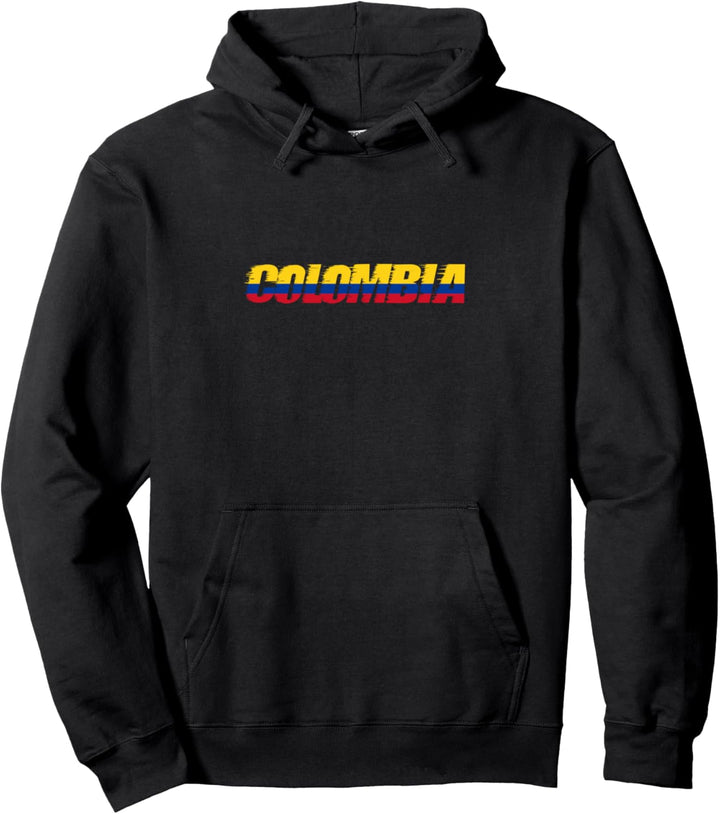 Flagge Kolumbien Pullover Hoodie