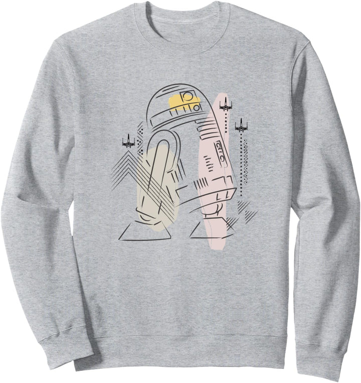Star Wars R2-D2 Textile Print Sweatshirt