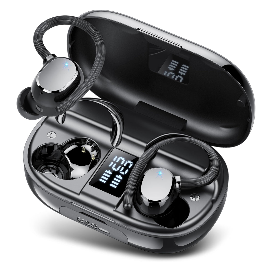 Bluetooth Kopfhörer Sport, 2025 Neue In Ear Kopfhörer Kabellos Bluetooth 5.3 mit 4 ENC Noise Cancell