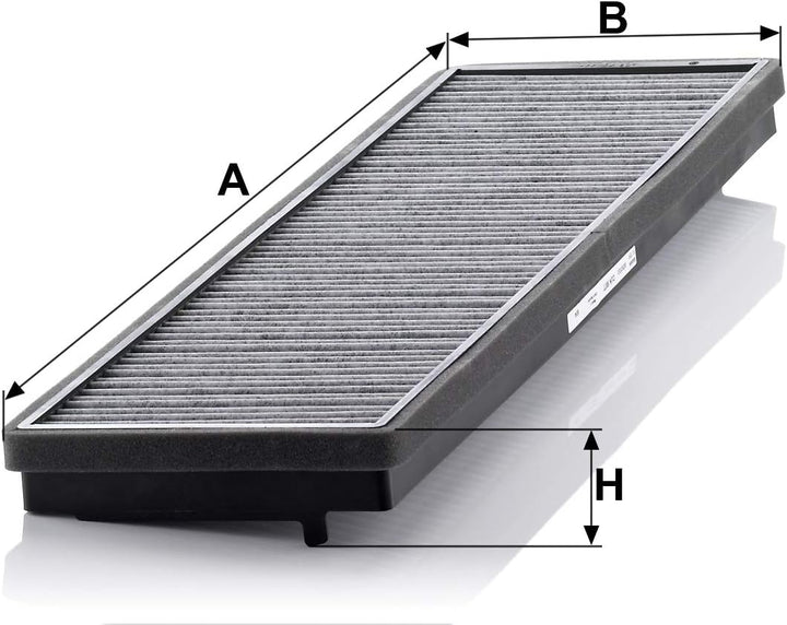 MANN-FILTER CUK 5877 Innenraumfilter – Pollenfilter mit Aktivkohle – Für LKW, CUK