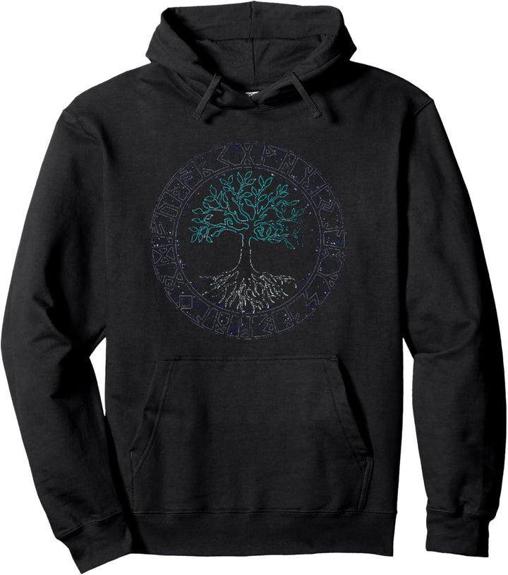keltischer Lebensbaum Schutzrune Lebensbaum Pullover Hoodie