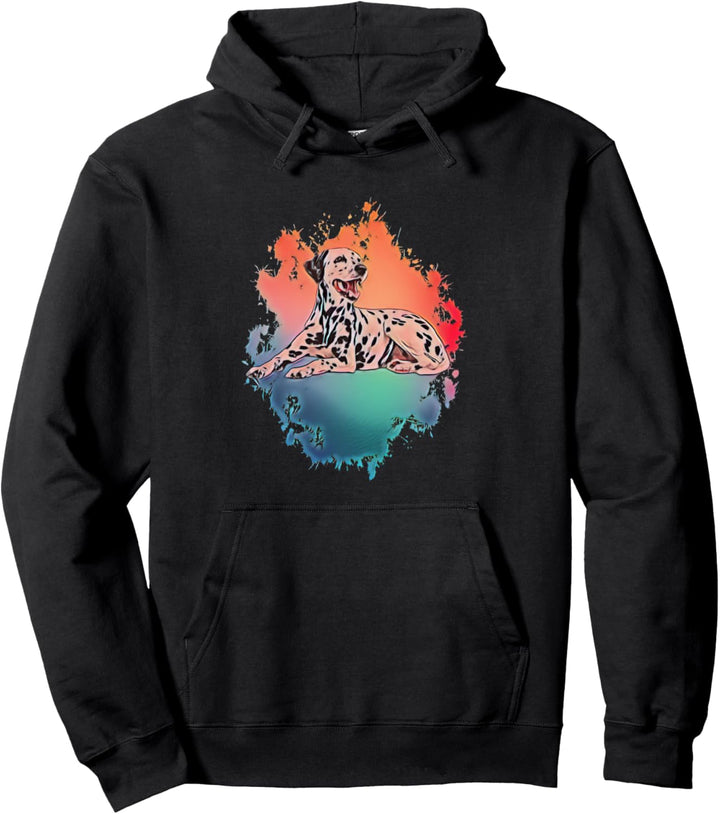 Dalmatiner Motiv Hunde Design Haustiere Herrchen Tiere Hund Pullover Hoodie