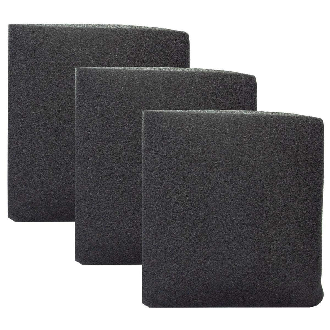 Nassfilter 3er Pack Schaumstofffilter für Parkside Nass Trocken Sauger PNTS 1200 1250 1300 A1 B2 C3