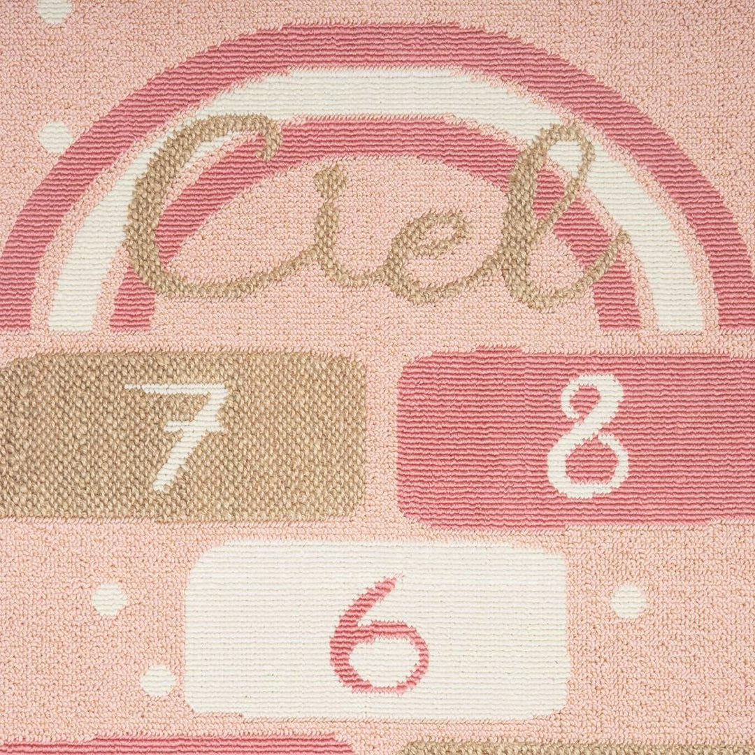 Kinderteppich "Marelle" - rosa 80 × 150 cm - Rosa - Atmosphera créateur d&