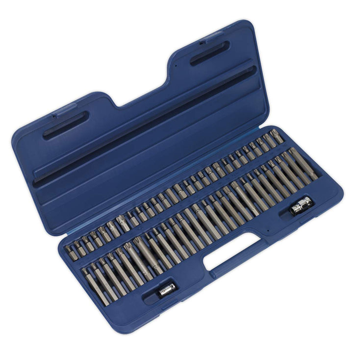Security TRX-Star*/Hex/Ribe/Spline Bit Set 56pc 3/8" &amp; 1/2"Sq Drive