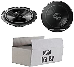 Lautsprecher Boxen Pioneer TS-G1720F - 16,5cm 2-Wege Koax Koaxiallautsprecher Auto Einbausatz - Einb