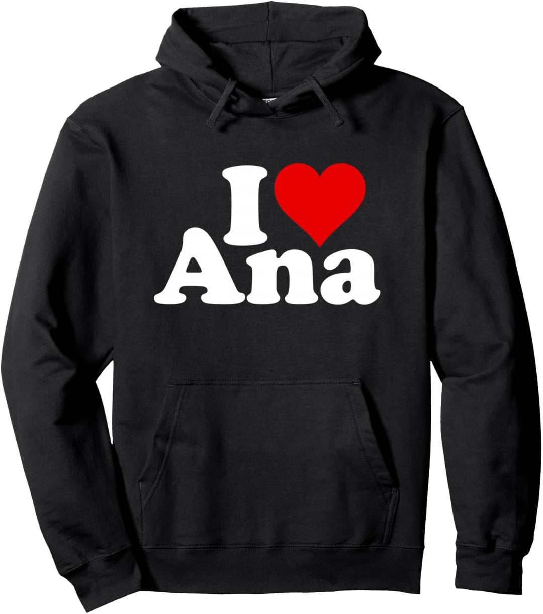 ICH LIEBE ANA Pullover Hoodie