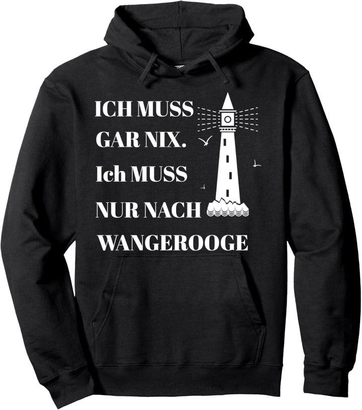 Wangerooge Nordsee Insel Pullover Hoodie