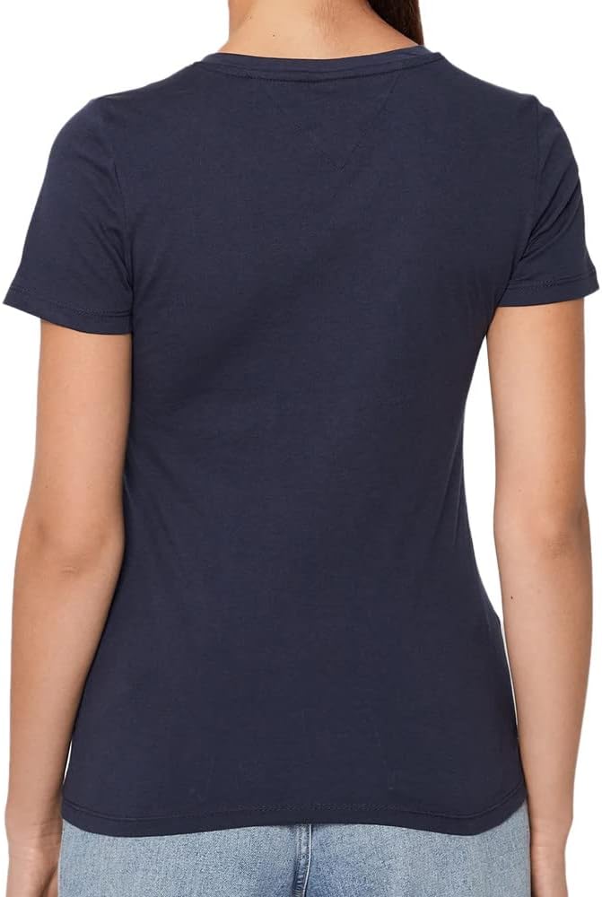 Tommy Jeans TJW Skinny Essential Logo 1 SS - L