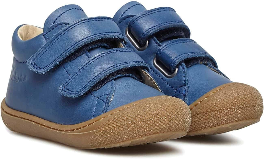 Naturino Cocoon VL-Lauflernschuhe aus Leder 18 EU Hellblue, 18 EU Hellblue