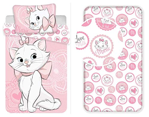 Bettwäsche-Set Marie Aristocat, 3-teilig, Rosa
