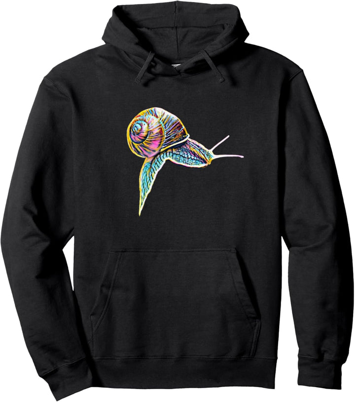 Schnecken Schneckenhaus Weichtiere bunte Schnecke Pullover Hoodie