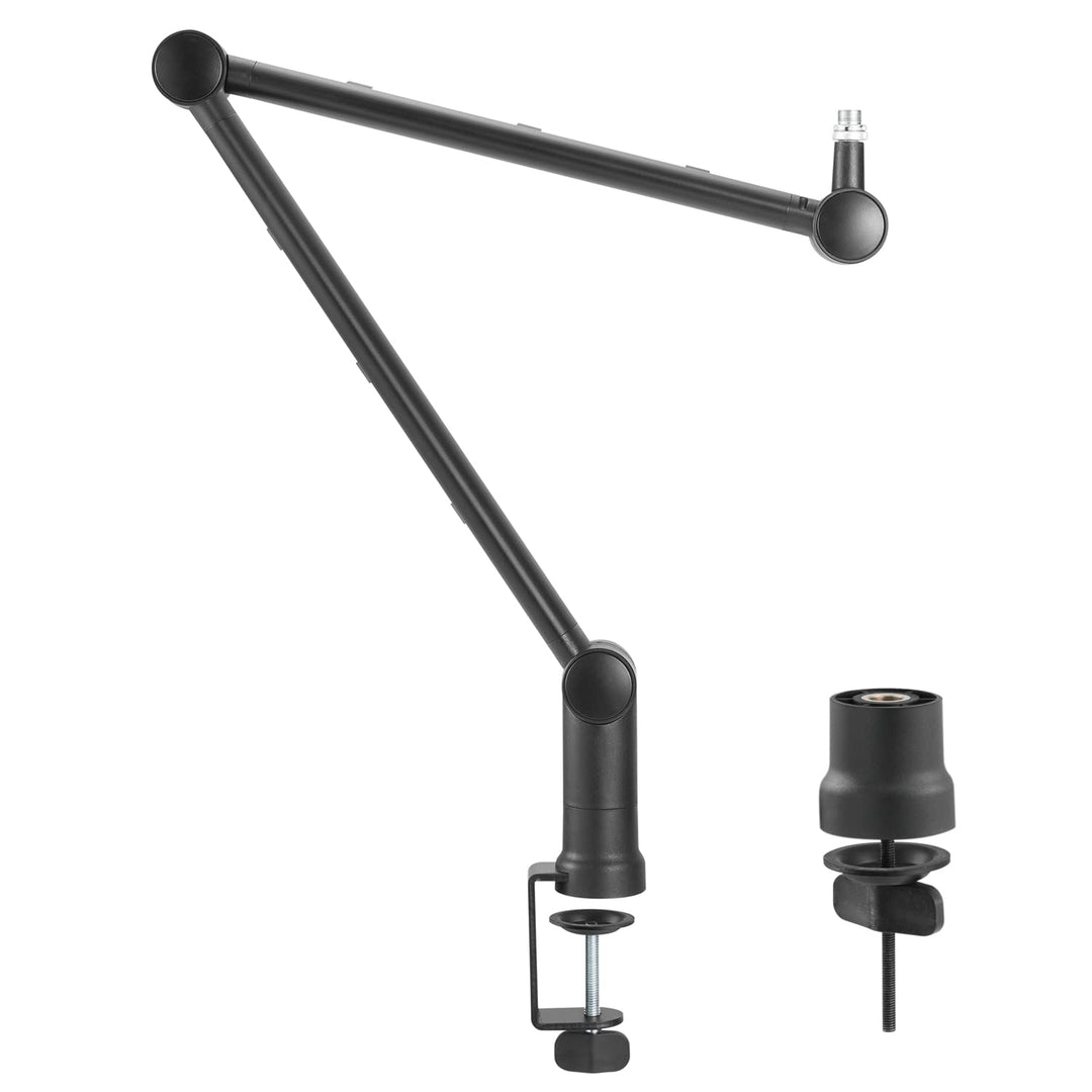 Maclean MC-898 Professioneller Mikrofonständer mit integriertem Kabelmanagement Einstellbarer Mikrof