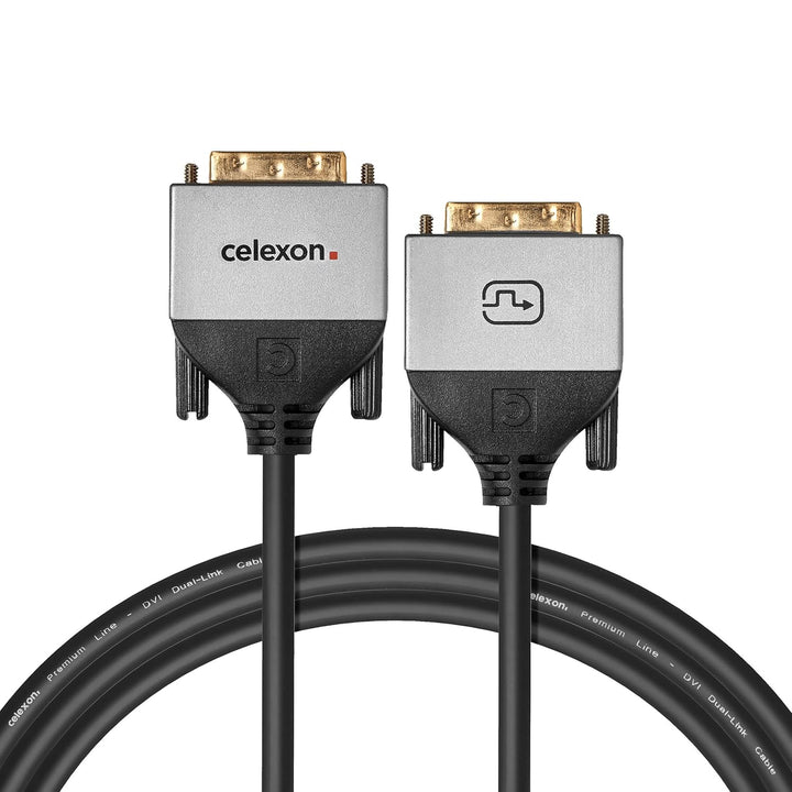 celexon DVI Dual Link Kabel 1,5m - 2x DVI-D (24+1) Stecker - Plug &amp; Play - Professional Line 1,5m DV
