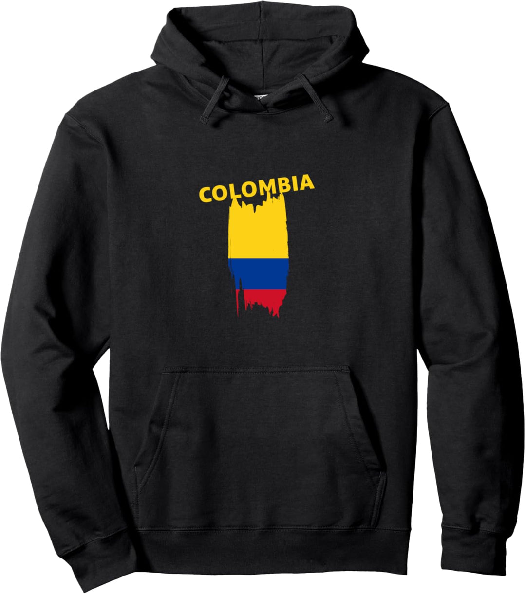 Flagge Kolumbien Pullover Hoodie