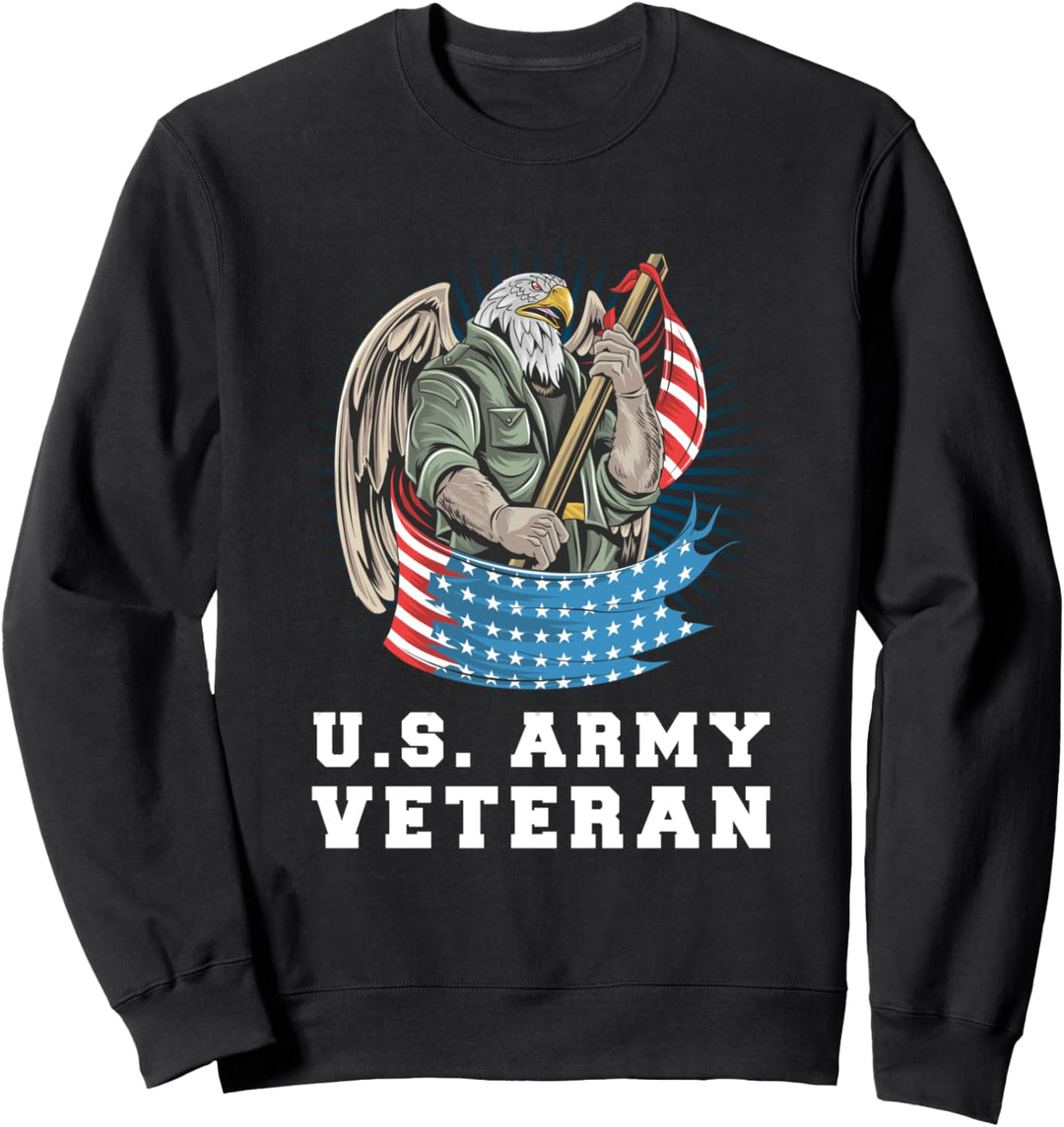 US Air Force United States Army Pilot Flugzeug Fliegen Adler Sweatshirt