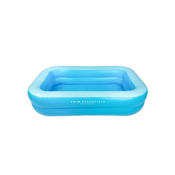 Swim Essentials Kinderpool Blau – aufblasbarer Pool 211 × 132 × 46 cm | 211 × 132 × 46 cm, Blau