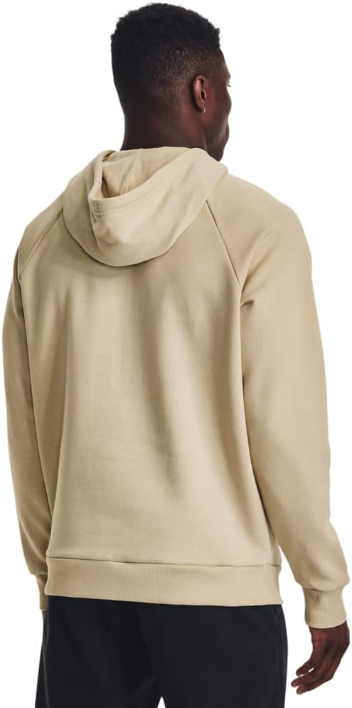 Under Armour Herren Rival Fleece Logo Hoodie Kapuzenpullover M Braun, M Braun