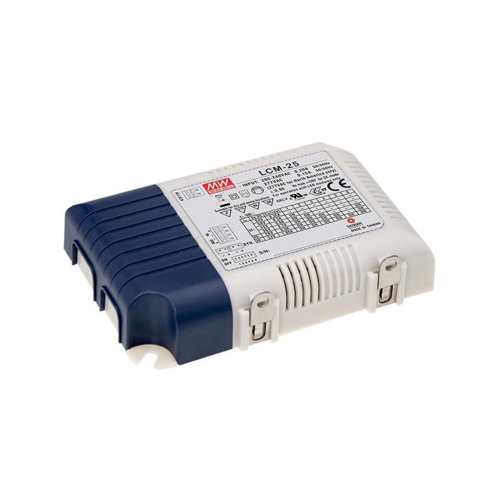 LED Netzteil dimmbar DALI ; MeanWell, LCM-25DA ; Konstantstrom, LCM-25DA