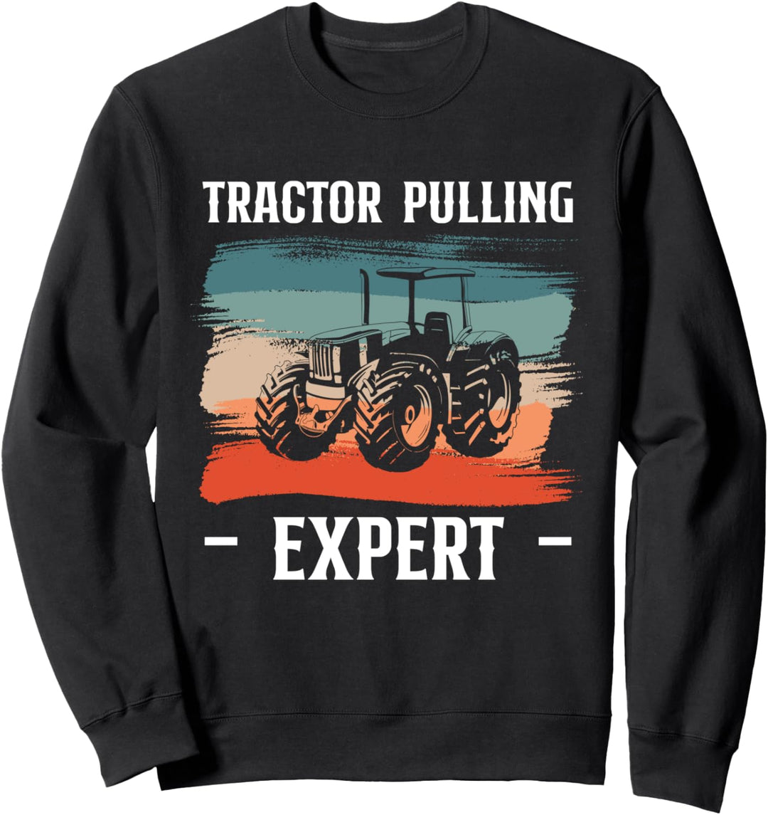 Tractor Pulling Legend Vintage Retro Sweatshirt