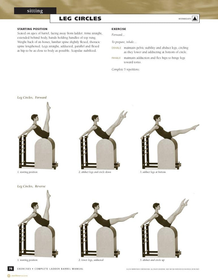 STOTT PILATES Manuell – komplettes Leiter-Lauf.