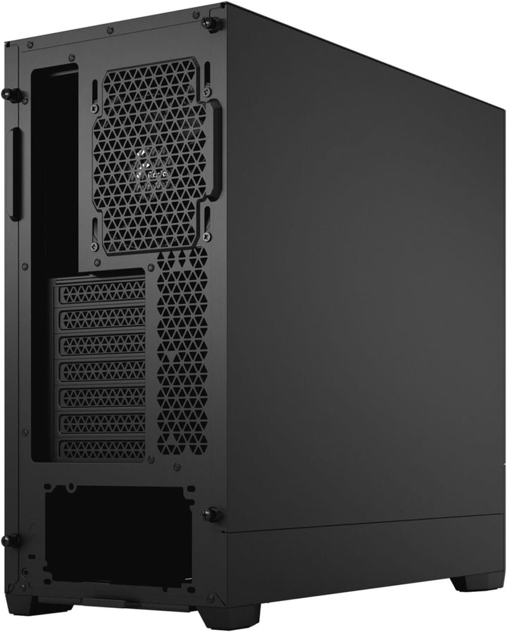 Fractal Design Pop Air Black – Solid – Honeycomb Mesh Front – Solid Side Panel - Three 120 mm Aspect