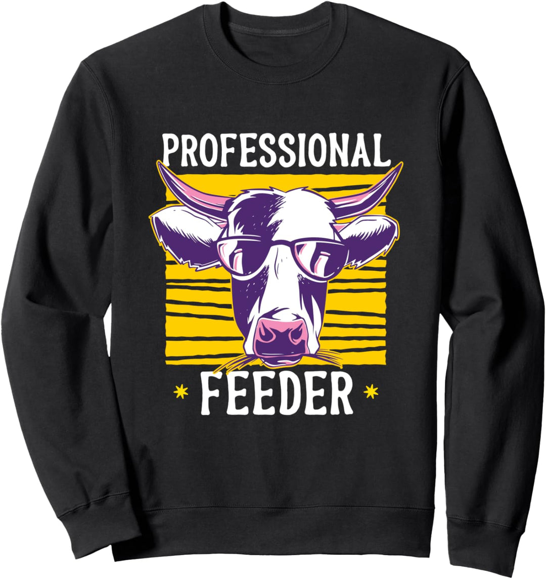 Milchbauer - Professioneller Kuhfütterer Sweatshirt