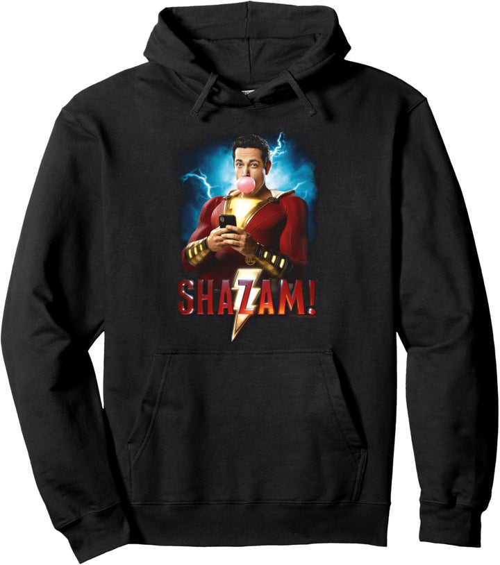 Shazam Movie Poster Pullover Hoodie