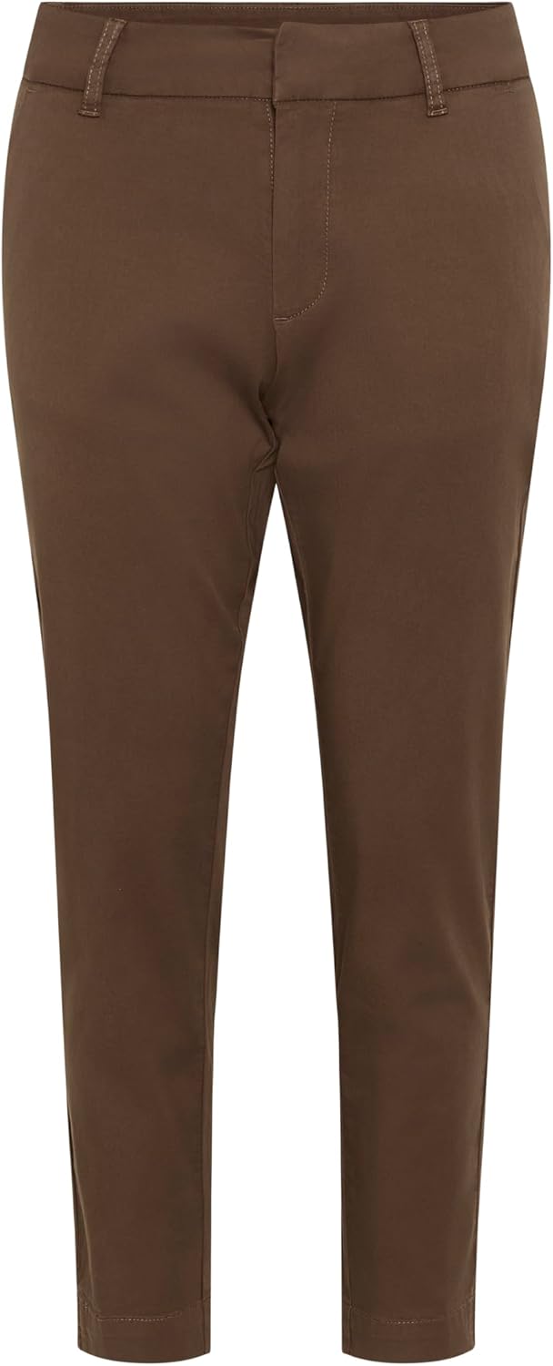 KAFFE Damen Hose KAmette Damen Hose Elegant Elastische Taille Casual Anzughose Normale Passform 34 C