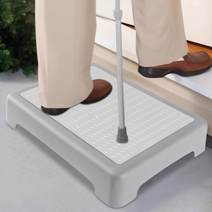 Tritthocker Trittstufe, 43x33x9cm PP rutschfeste Halbstufen, Trittstufe Indoor, Half Step Hocker, Tr